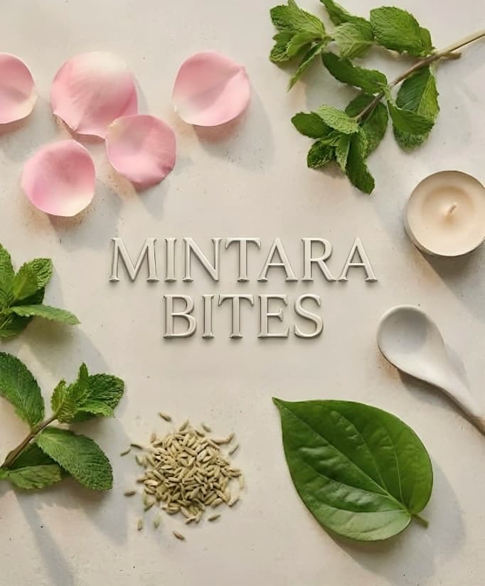 Mintara Bites premium mukhwas product assortment