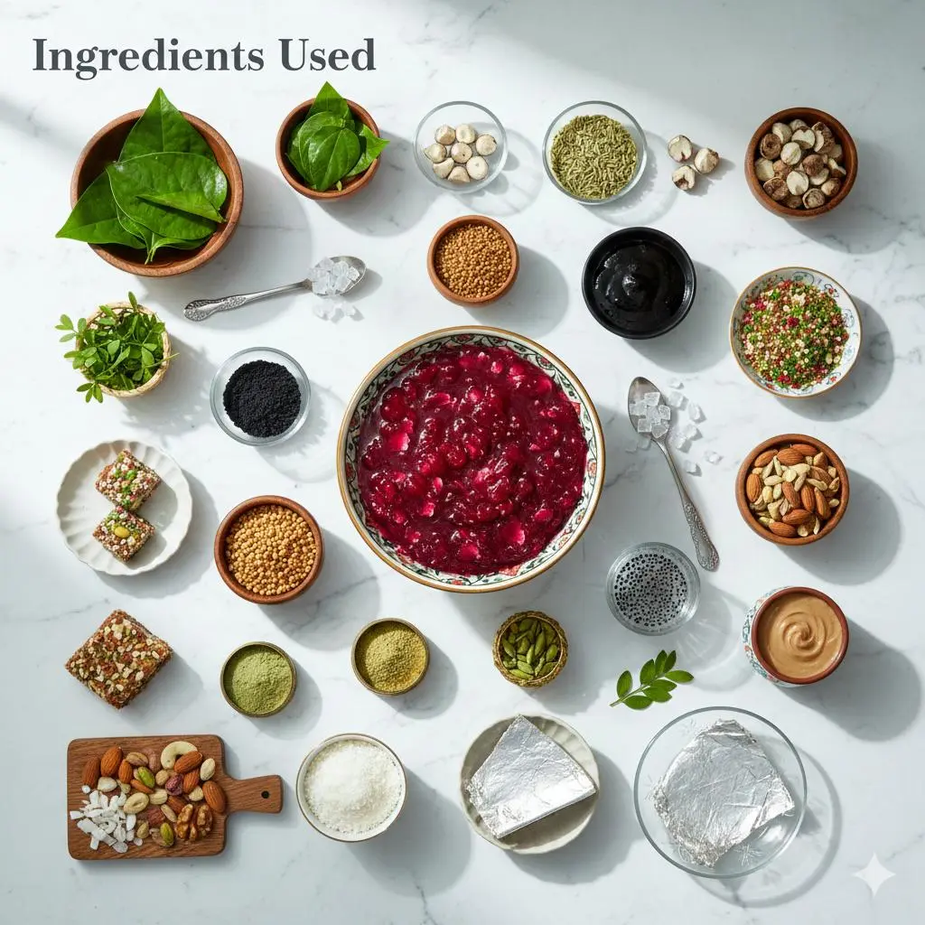 Traditional mukhwas ingredients and hygienic preparation