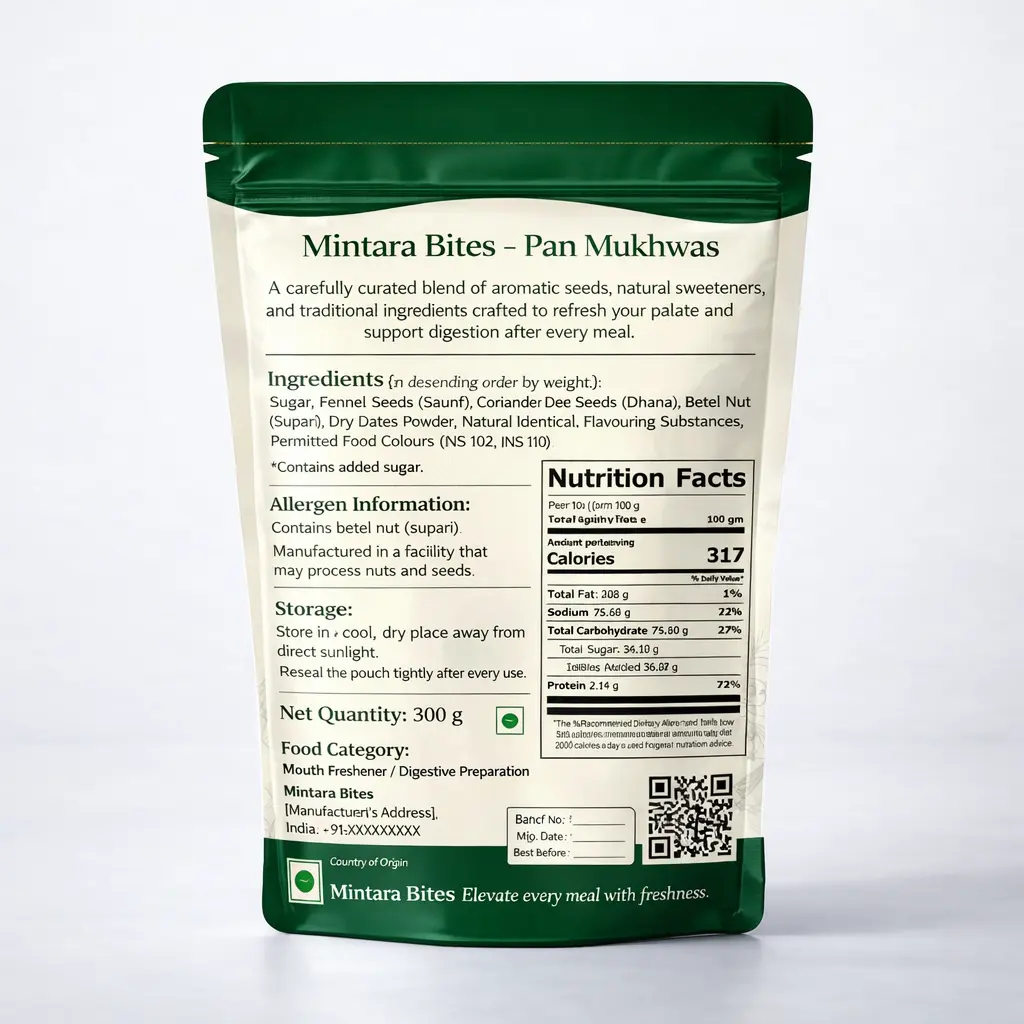 Paan Mukhwas with Areca Nut (300g) thumbnail